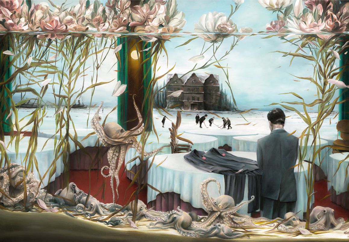Everyday Life Surrealism Mesmerizing Surreal Paintings By Simon Dahlgren Strååt (14)