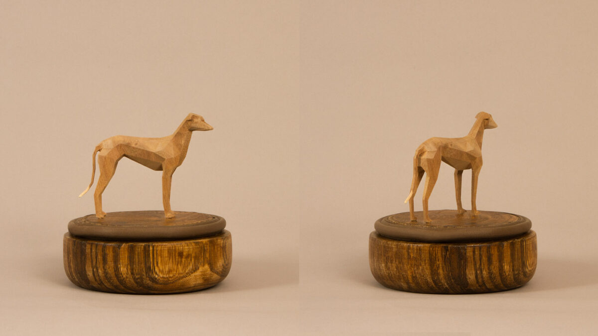 Geometric Animal Wood Sculptures By Mat Random 6