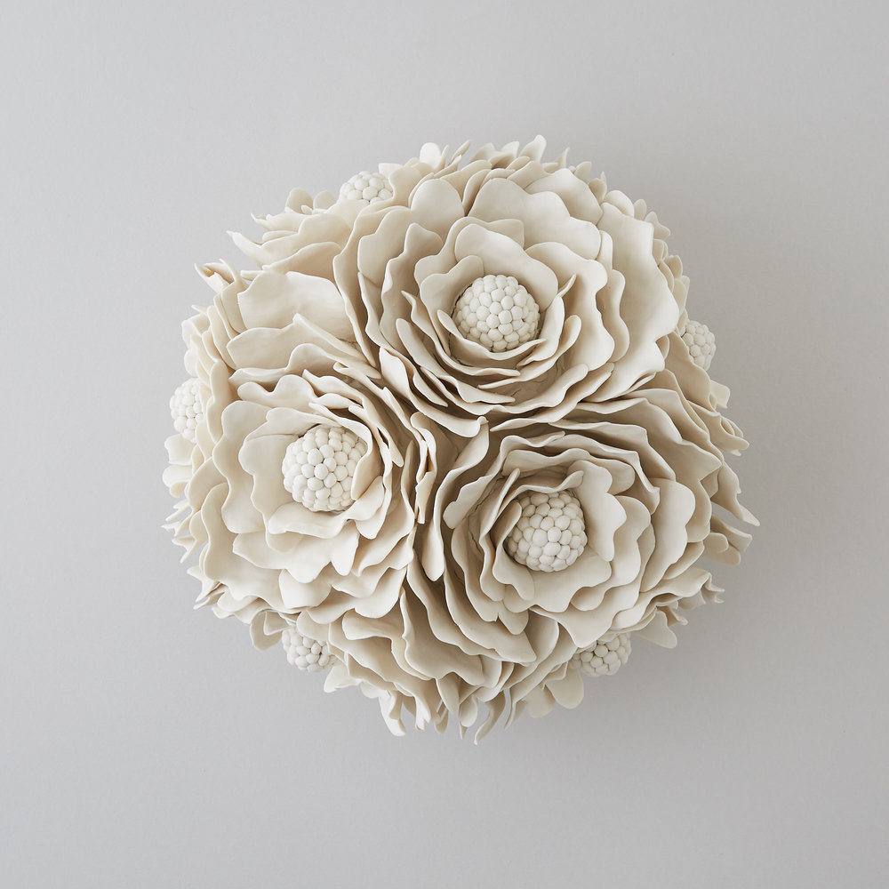 Gorgeous Ceramic Art Pieces Ornate With Intricate Porcelain Flowers By Vanessa Hogge (16)