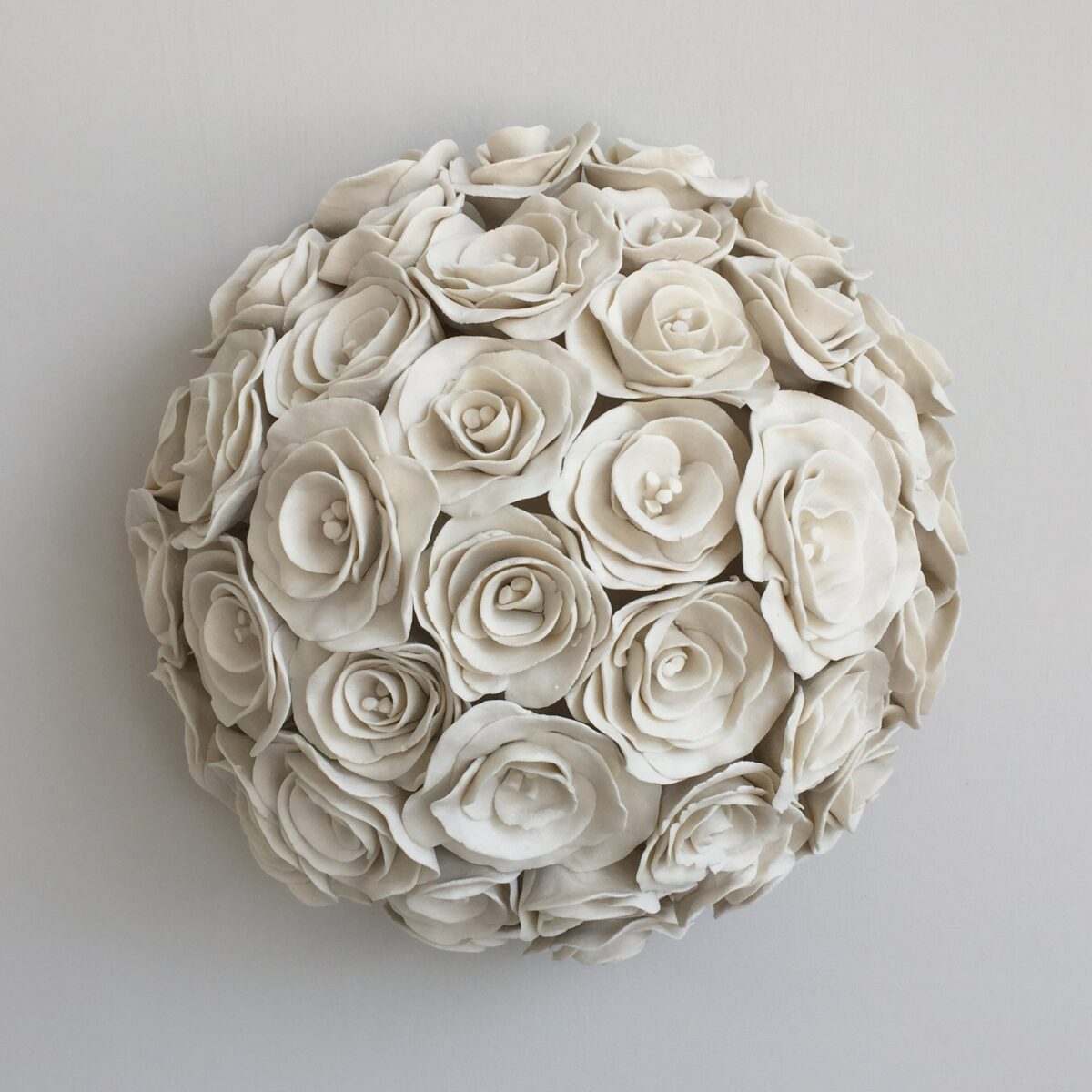 Gorgeous Ceramic Art Pieces Ornate With Intricate Porcelain Flowers By Vanessa Hogge (3)