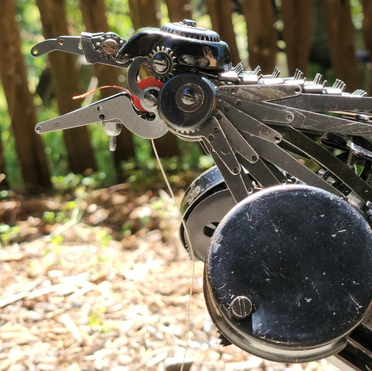 Incredible Animal Sculptures Made From Vintage Typewriters By Jeremy Mayer (9)