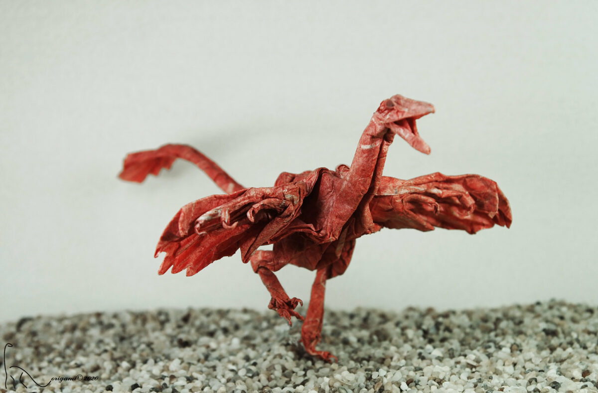 Incredibly Intricate Dinosaur And Creature Origami By Adam Tran (13)