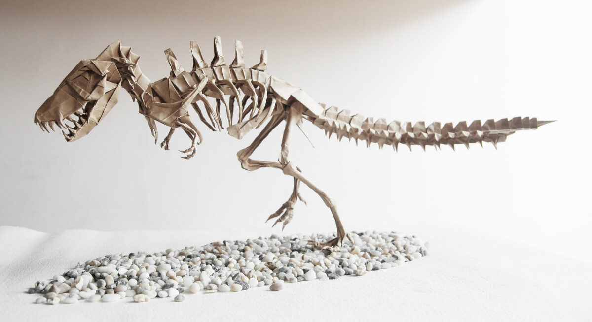 Incredibly Intricate Dinosaur And Creature Origami By Adam Tran (21)