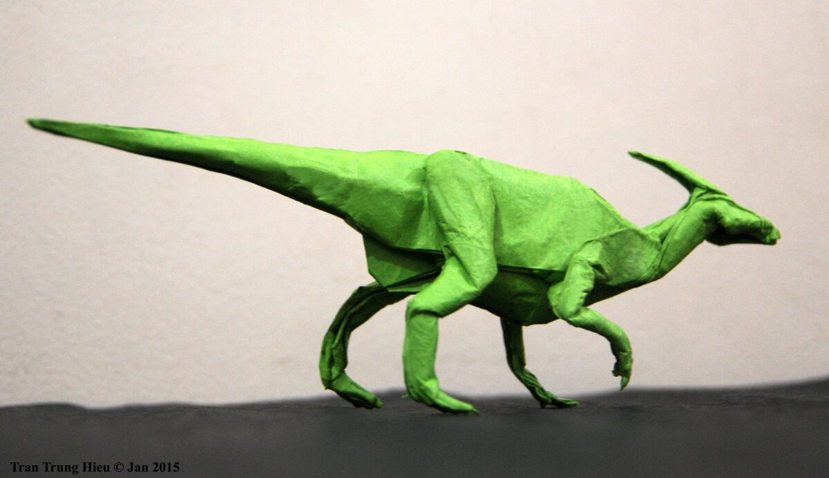 Incredibly Intricate Dinosaur And Creature Origami By Adam Tran (6)