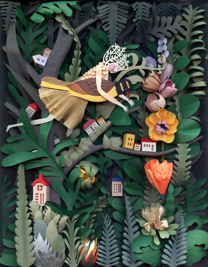 Intricate Paper Art Pieces By Elsa Mora (5)