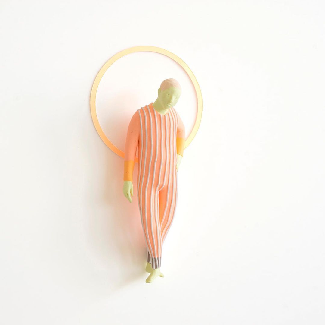 Peculiar Figure Sculptures In Vivid Colors By Frode Bolhuis (9)