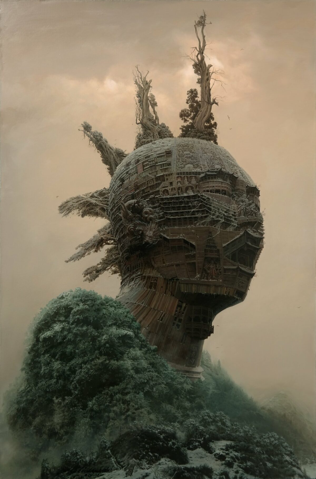 Revels Of The Rock Gods Incredible Surrealistic Portraits Of Chinese Rockstars By Du Kun (5)