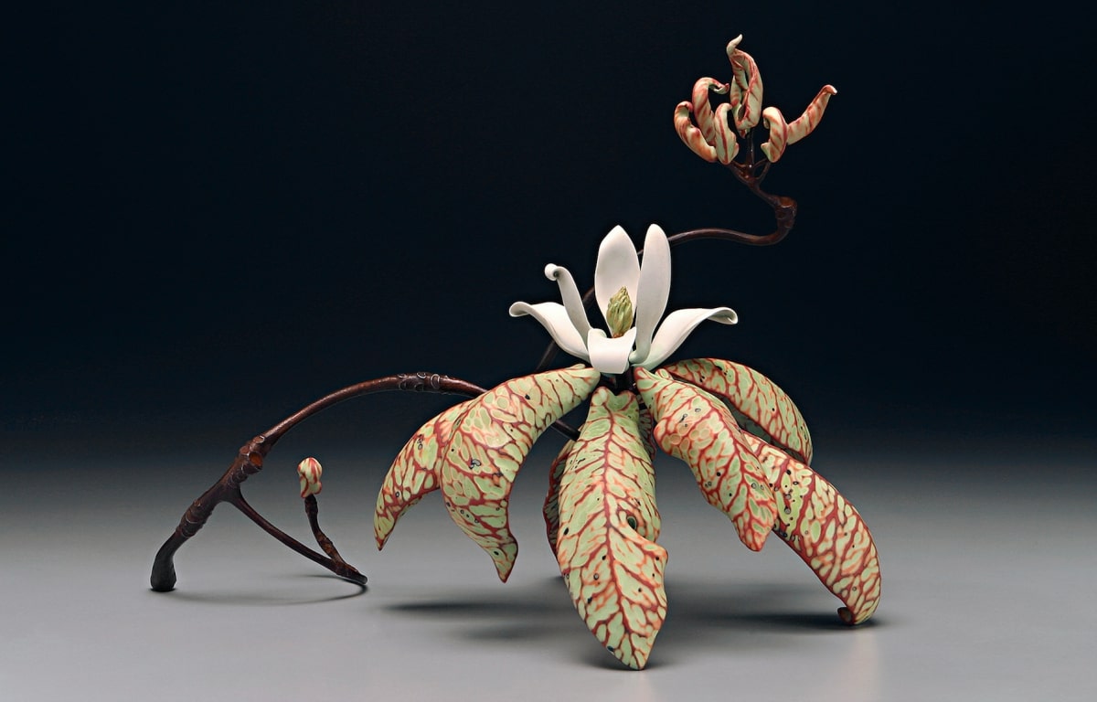 Sculptures Of Exotic Plants Made Of Clay, Glass, And Metal By Michael Sherrill (12)
