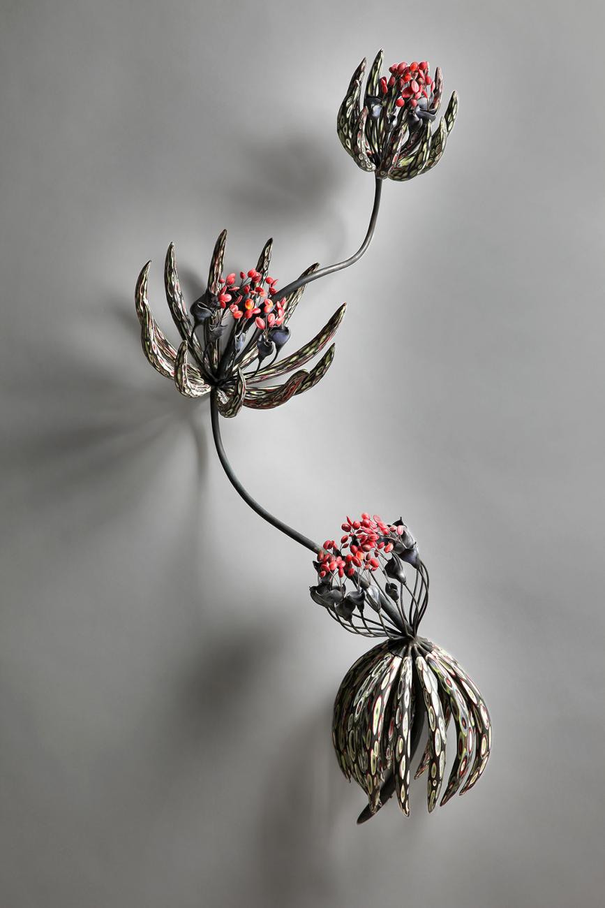 Sculptures Of Exotic Plants Made Of Clay, Glass, And Metal By Michael Sherrill (7)