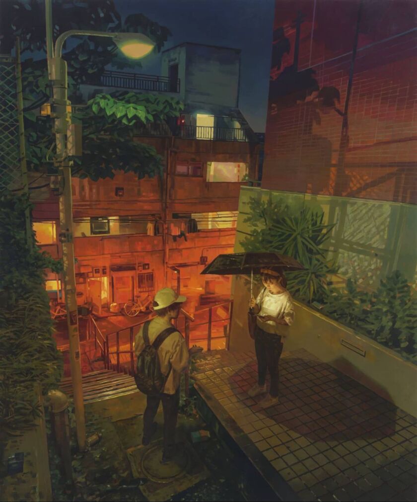 Keita Morimoto Urban Solitude Night Cityscape Paintings keita-morimoto-urban-solitude-night-cityscape-paintings