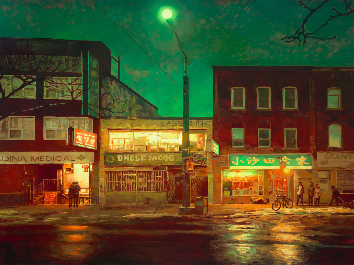 Stunning Night Cityscape Paintings By Keita Morimoto (1)