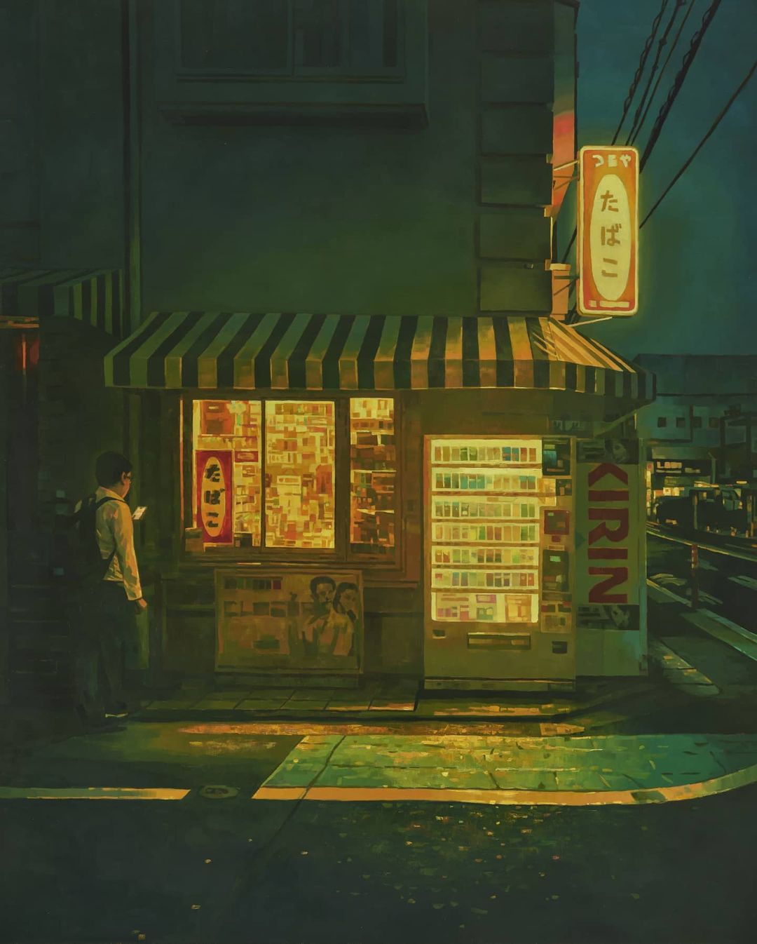 Stunning Night Cityscape Paintings By Keita Morimoto (2)