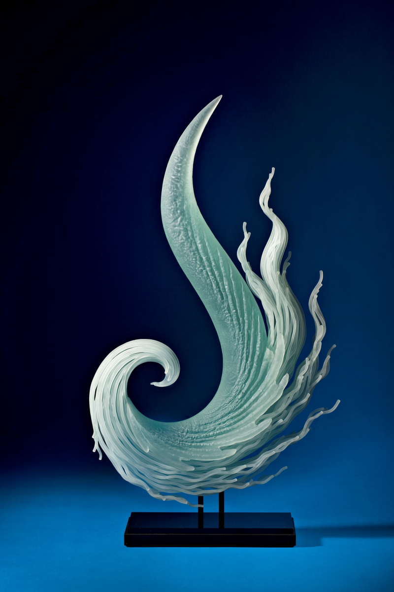 Sublime Glass Sculptures Inspired By Waves And Sea Creatures By K. William Lequier (1)