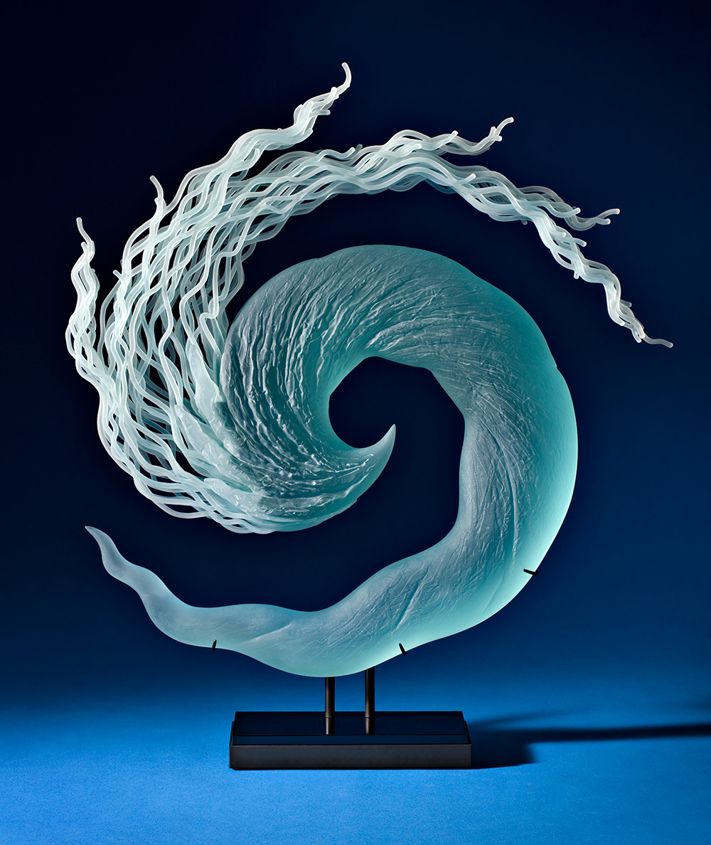 Sublime Glass Sculptures Inspired By Waves And Sea Creatures By K. William Lequier (4)