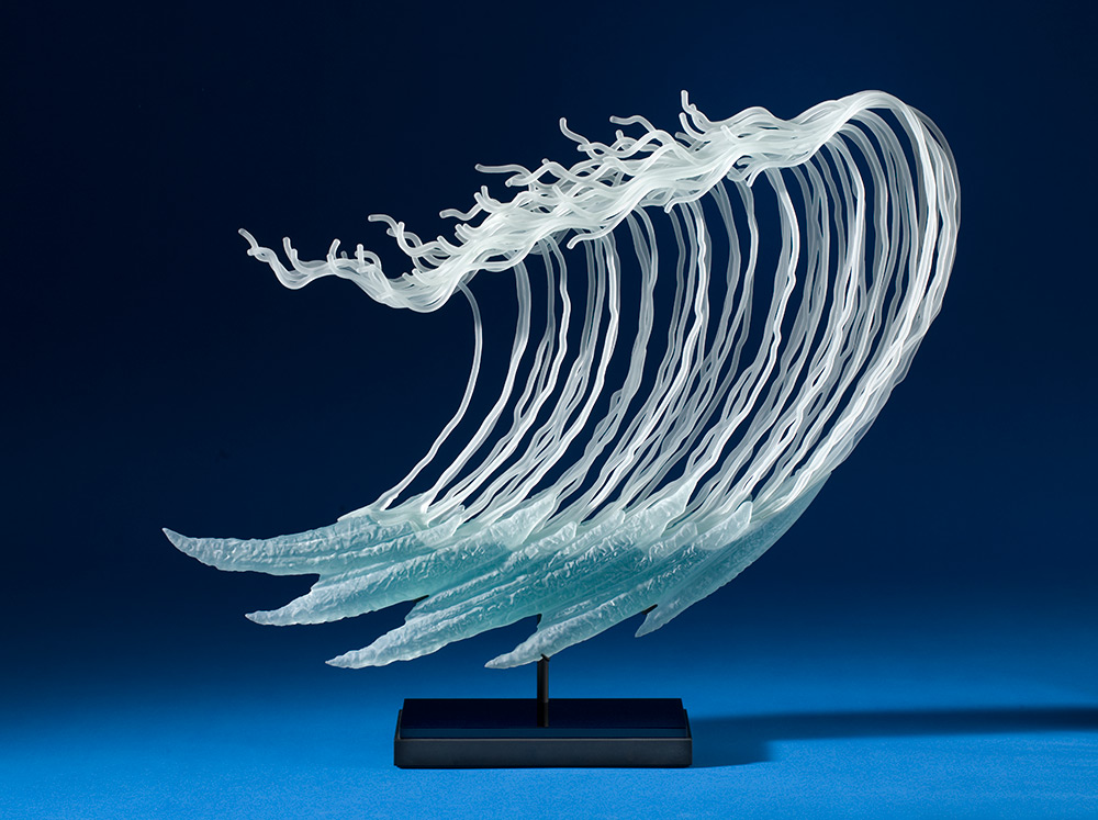 Sublime Glass Sculptures Inspired By Waves And Sea Creatures By K. William Lequier (5)