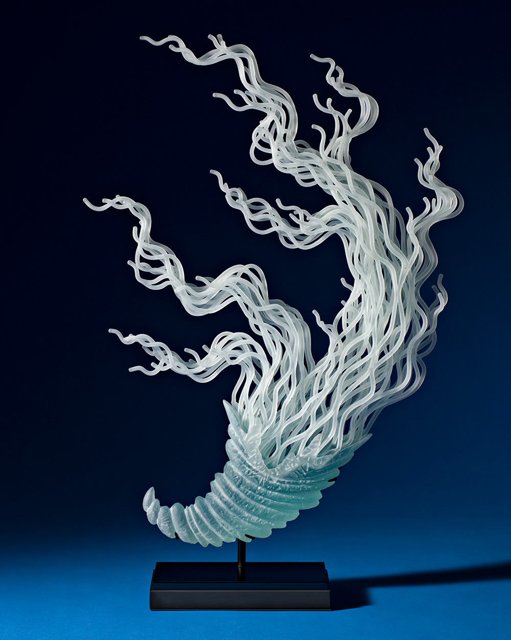 Sublime Glass Sculptures Inspired By Waves And Sea Creatures By K. William Lequier (6)