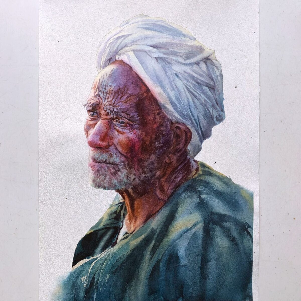 The Amazingly Hyper Realistic Watercolors Of Marcos Beccari (13)