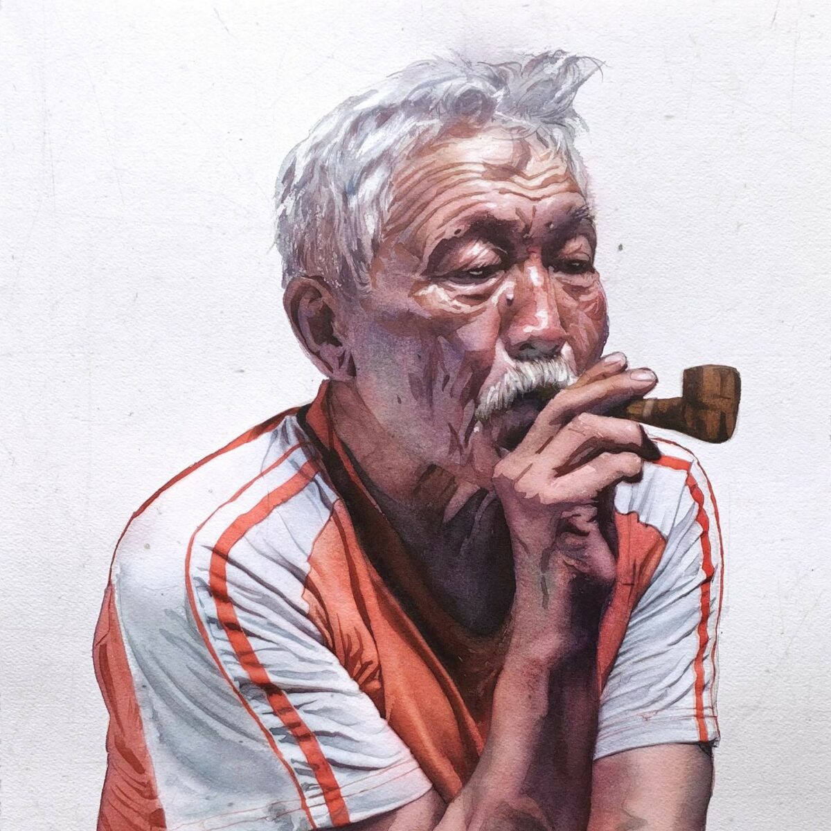 The Amazingly Hyper Realistic Watercolors Of Marcos Beccari (19)