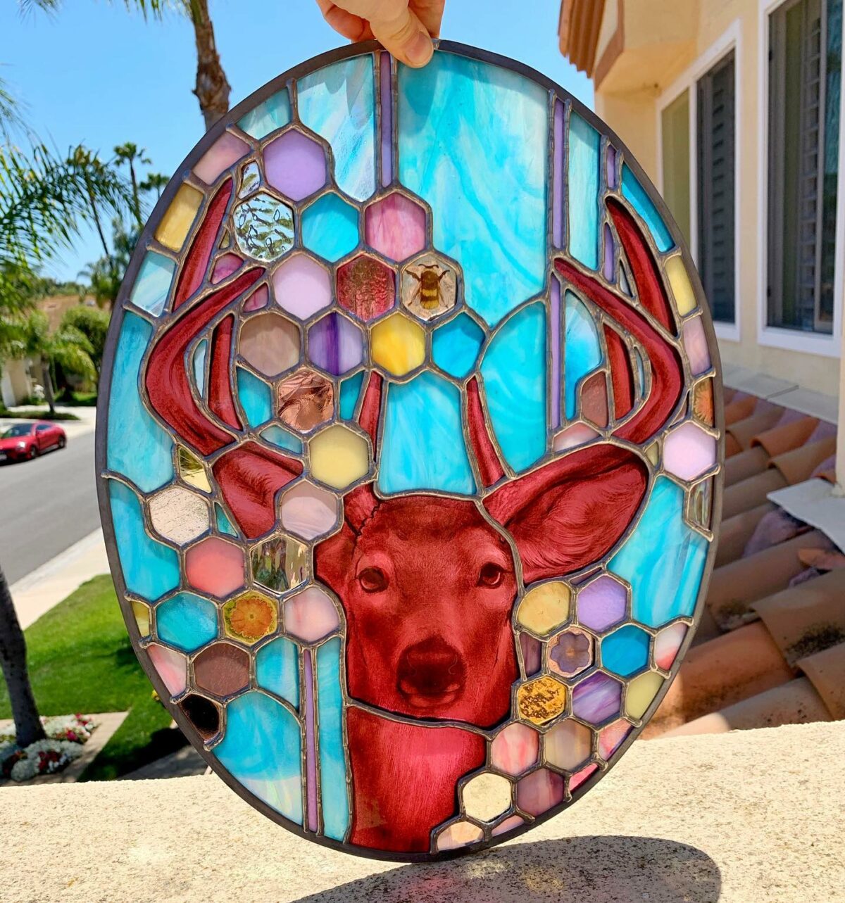 The Colorful Nature Inspired Stained Glass Art Of Meggy Wilm (4)