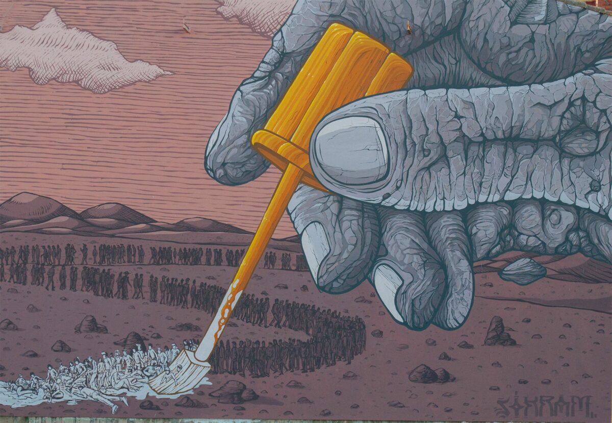 The Extraordinary Surrealistic Street Art Of Sokram Mutante (15)