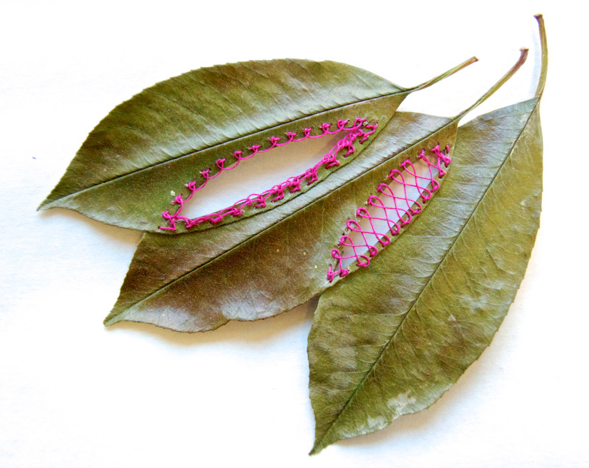 The Fascinating Embroidered Leaf Art Of Hillary Waters Fayle (4)