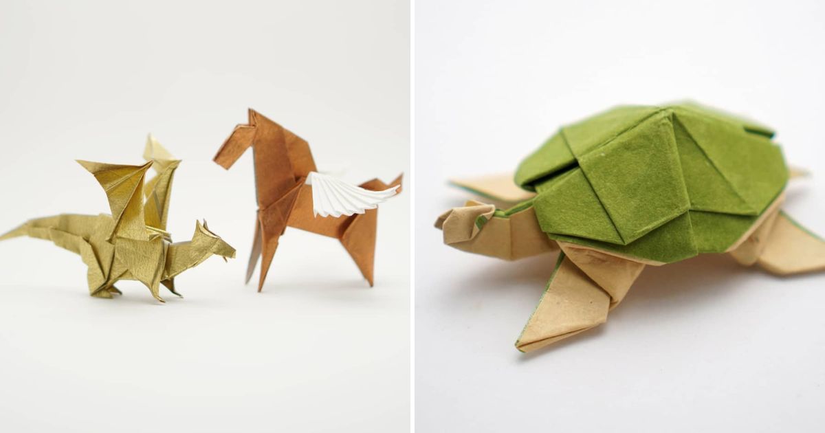 Fold an Elaborate Origami Menagerie with DIY Instructions from Jo Nakashima  — Colossal