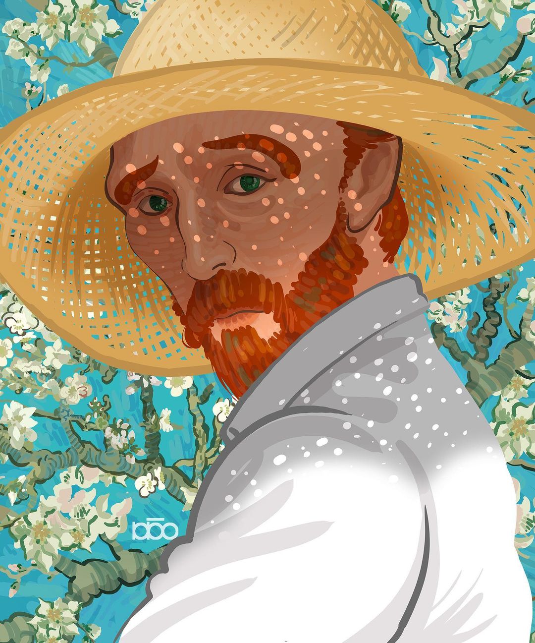 Vincent Van Goghs Life Recreated In His Own Art Style By Alireza Karimi Moghaddam 26