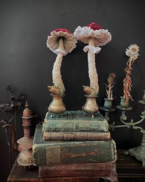Witchy Mushrooms: the beautifully nature-inspired textile and fiber art