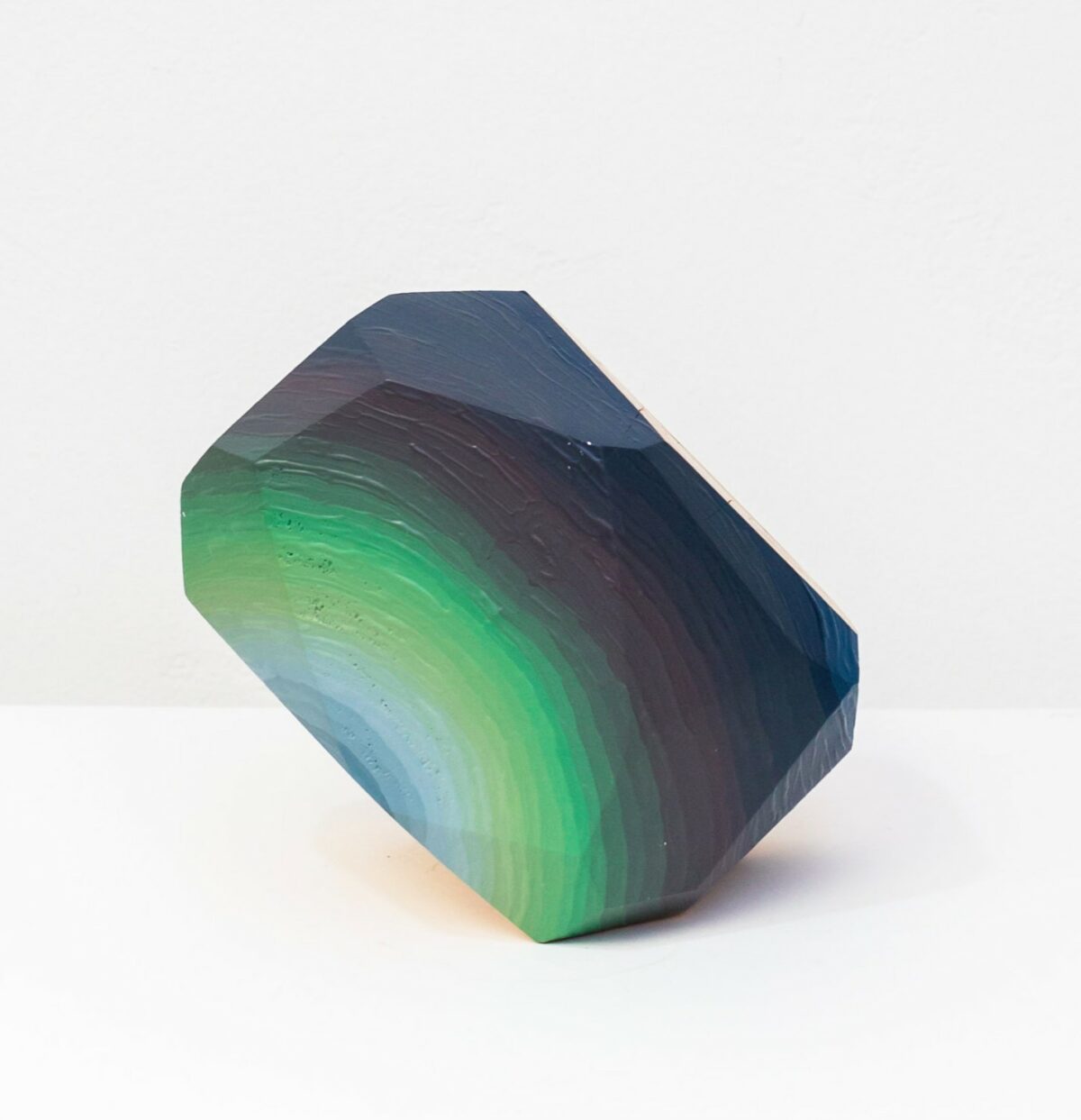 Wood Gemstones Colorful Abstract Sculptures By Victoria Wagner (3)