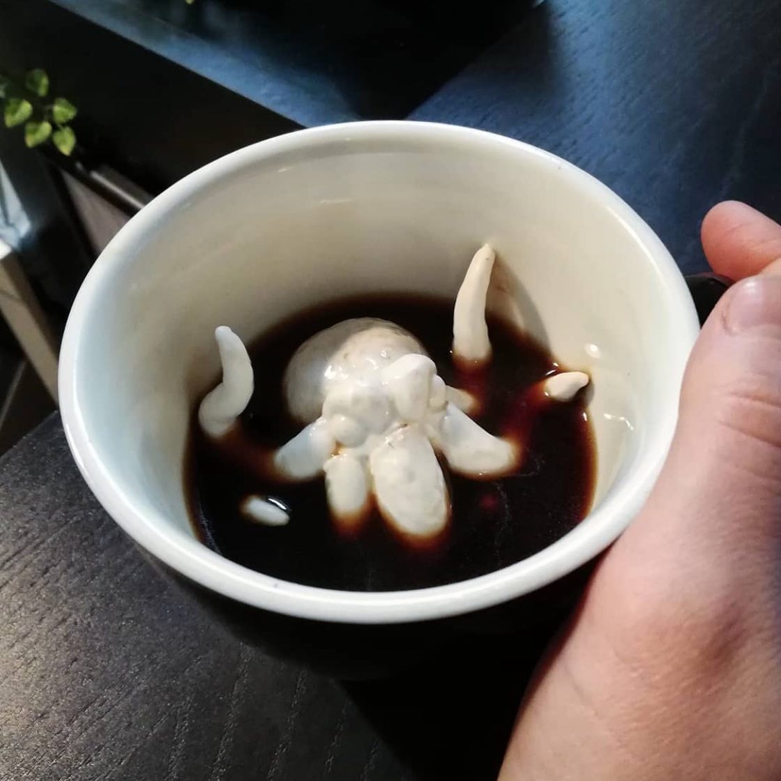 Creature Cups Wildlife Surprise In Coffee Cups By Yumi Yumi (2)