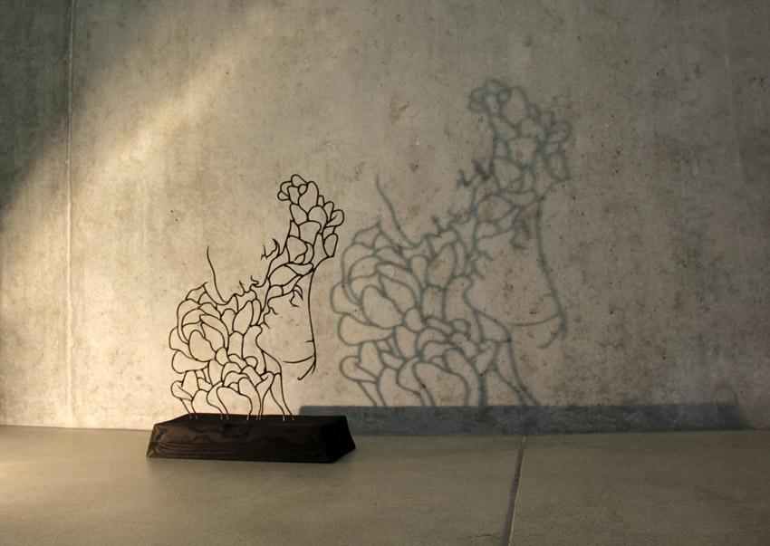 Delicate Figures Made Of Welded Steel Rods By Gavin Worth (6)