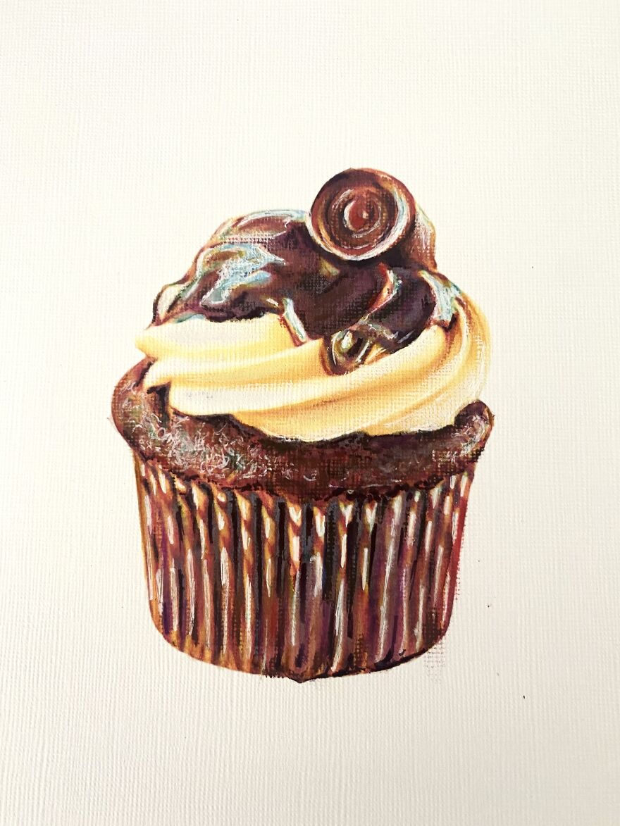 Exquisite Cupcake Paintings By Maria Titan (5)