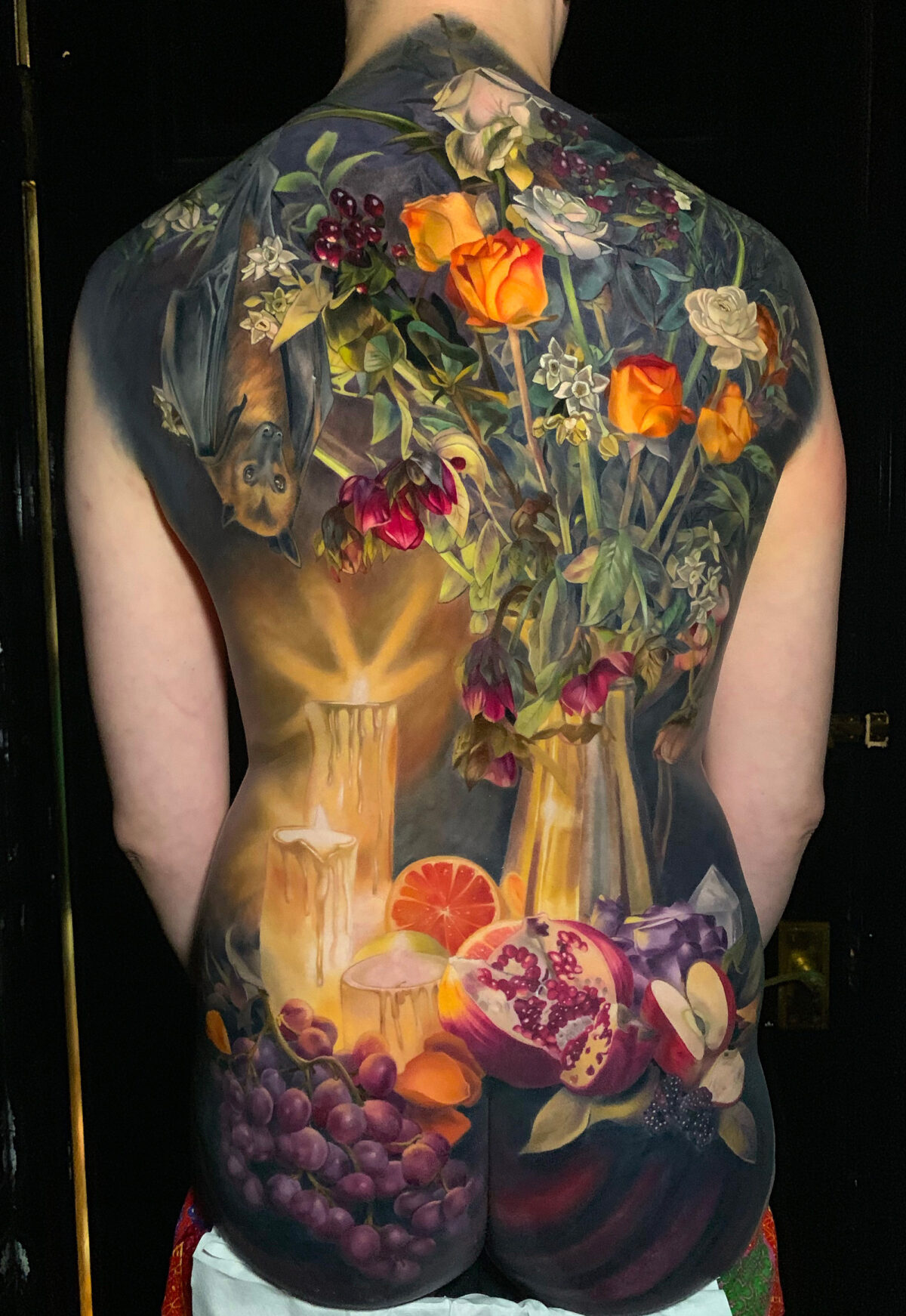 Extraordinary Tattoos Of Still Life Figures By Makkala Rose (2)