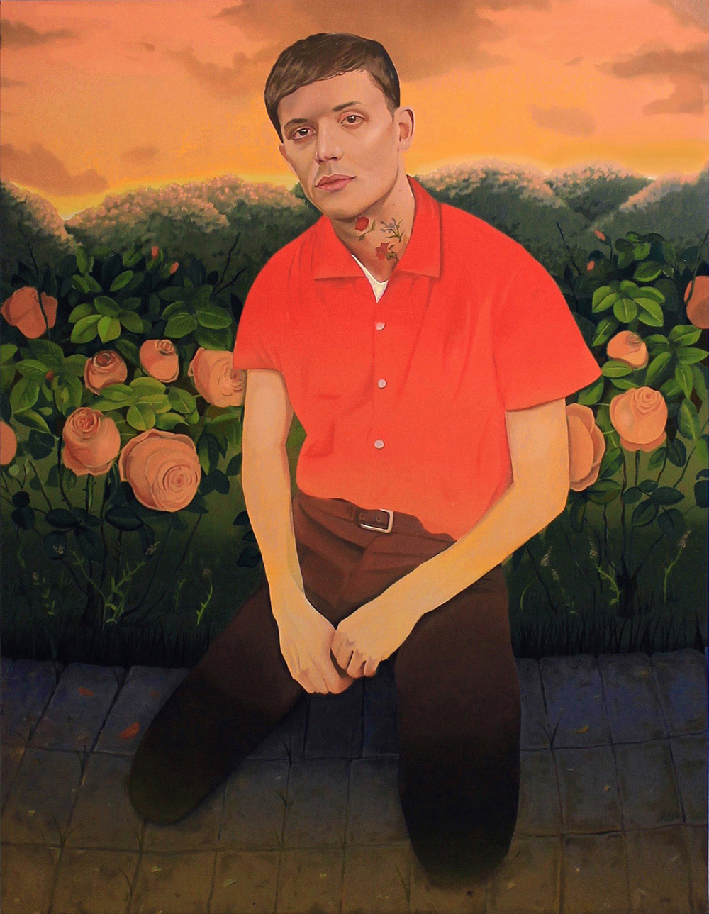 Eye Catching Colorful Portrait Paintings By Danny Ferrell (9)