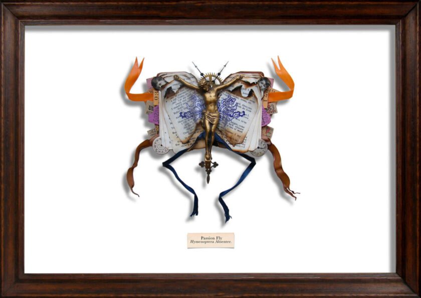 Found Object Insect Project Mark Oliver: insect sculptures made from found objects