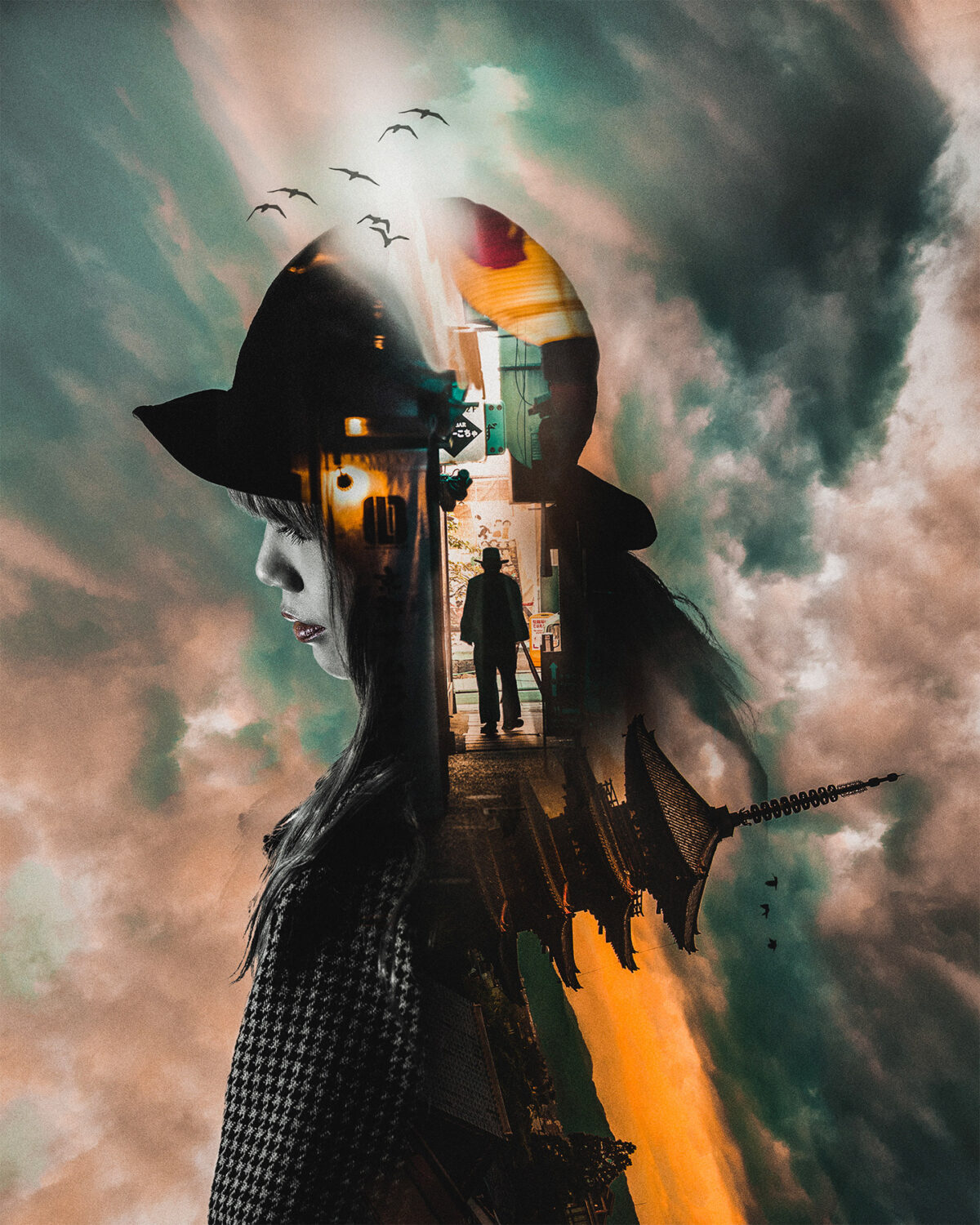 New Past A Fantastical Double Exposure Series By Omi Kim (1)