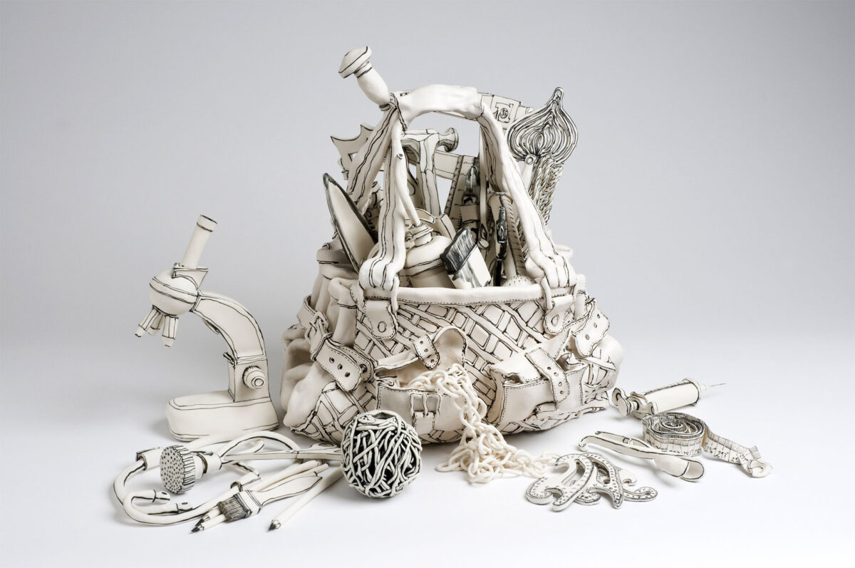 Porcelain Drawings Striking Ceramic Sculptures By Katharine Morling (17)