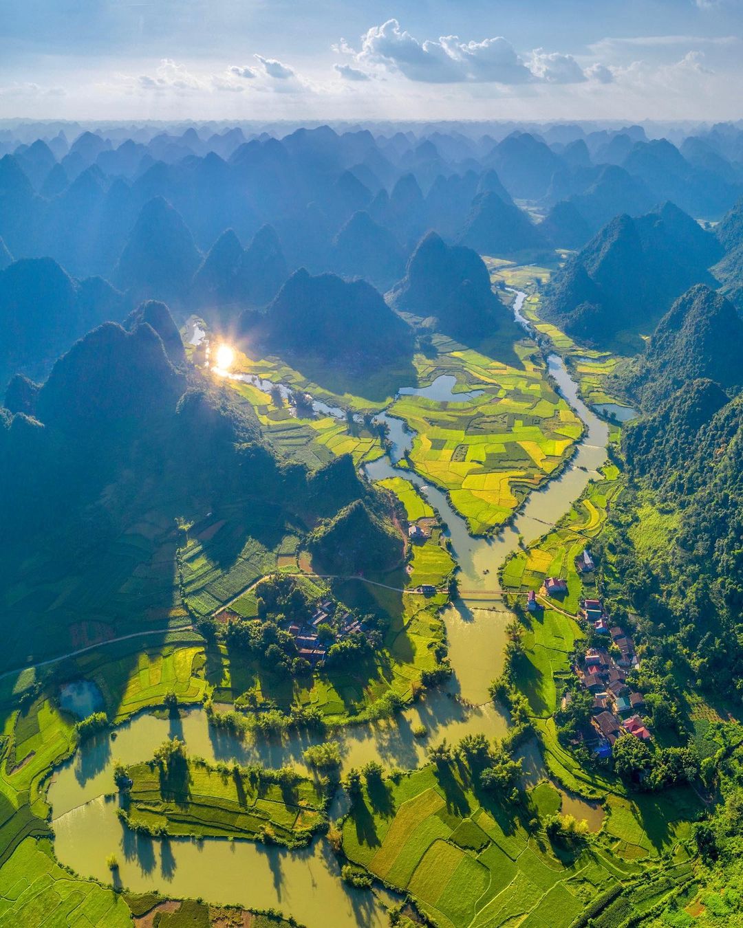 Superb aerial photography of Vietnam’s Countryside by Pham Huy Trung