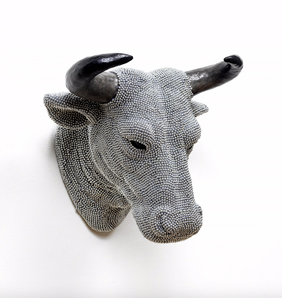 Urban Herd Amazing Animal Head Sculptures By Courtney Timmermans (3)