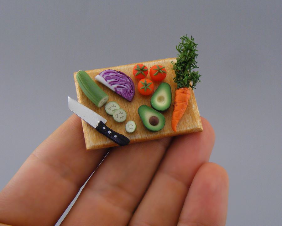 Whimsical Miniature Food Sculptures By Shay Aaron (18)