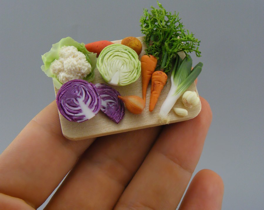 Whimsical Miniature Food Sculptures By Shay Aaron (19)