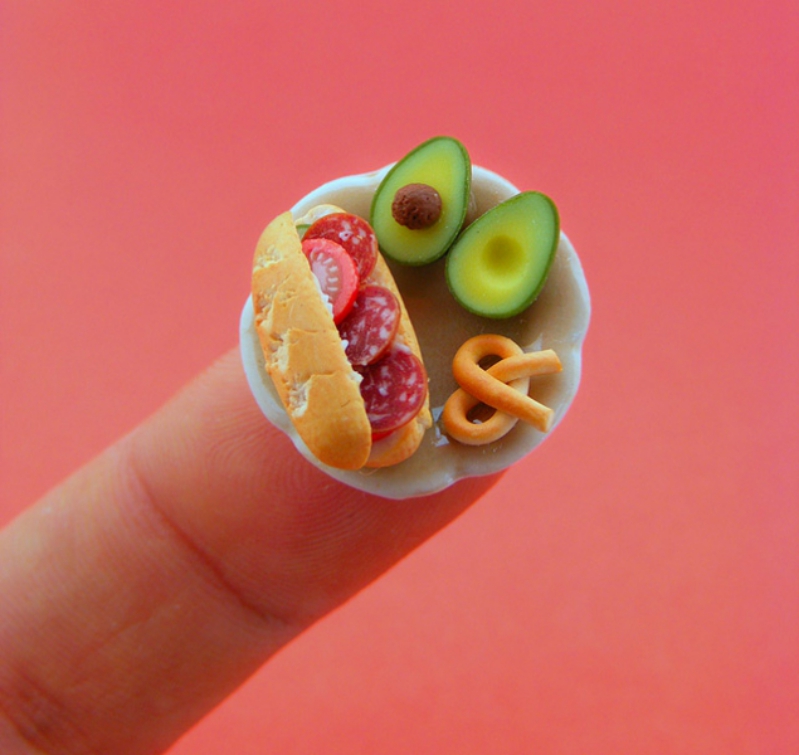 Whimsical Miniature Food Sculptures By Shay Aaron (26)