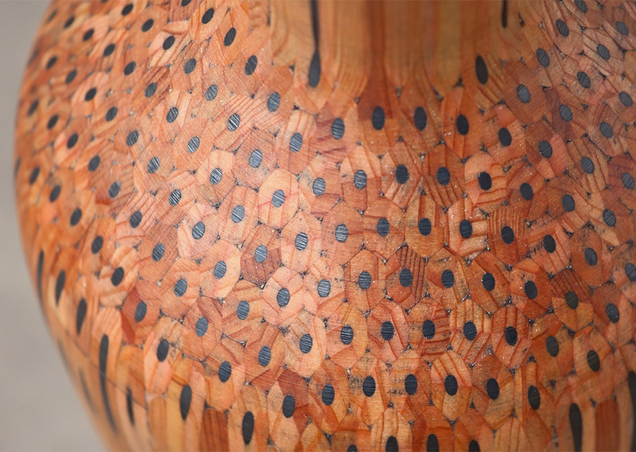 Amalgamated Beautiful Vases Made Of Pencils By Tuomas Markunpoika (3)