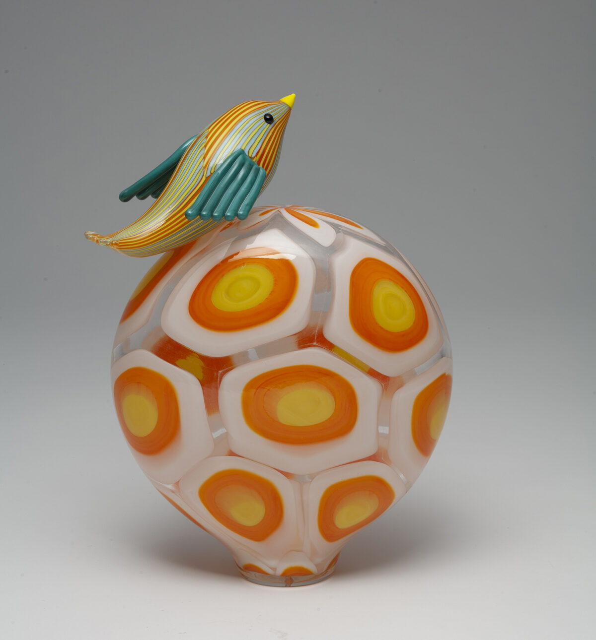 Luminosity Gorgeous Animal Glass Sculptures With Vibrant Colors By Claire Kelly