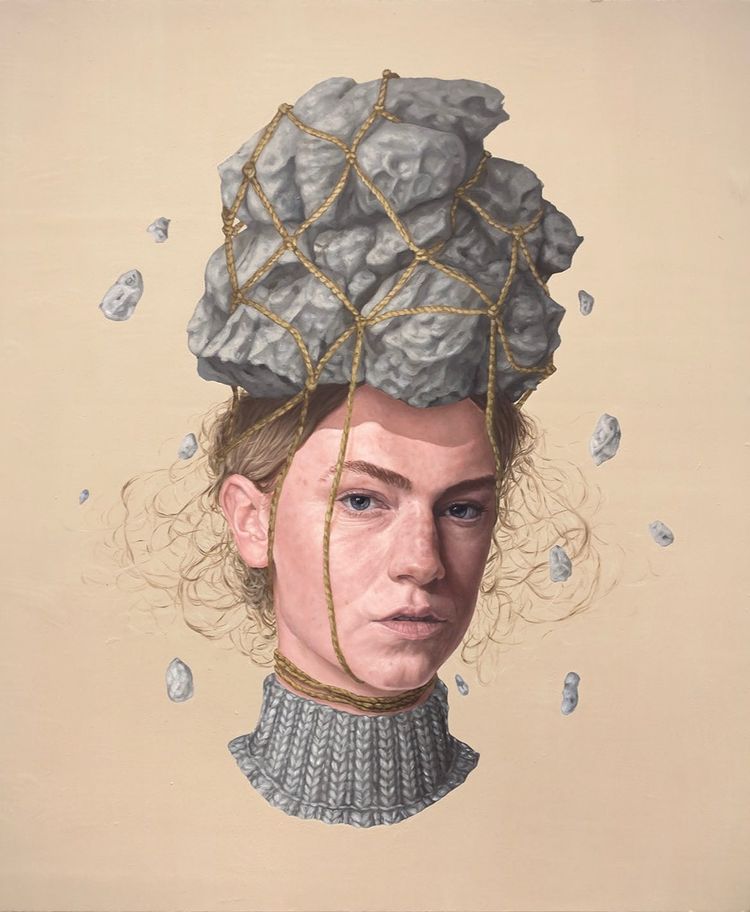 Sublime Paintings Of Introspective People By Cayl Austin (6)