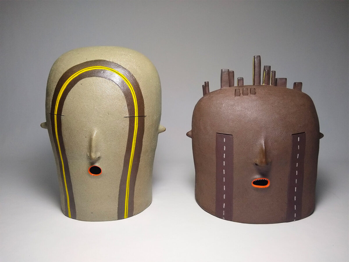 Amusing Ceramic Sculptures Of Quirky Creatures By Luciano Polverigiani (15)