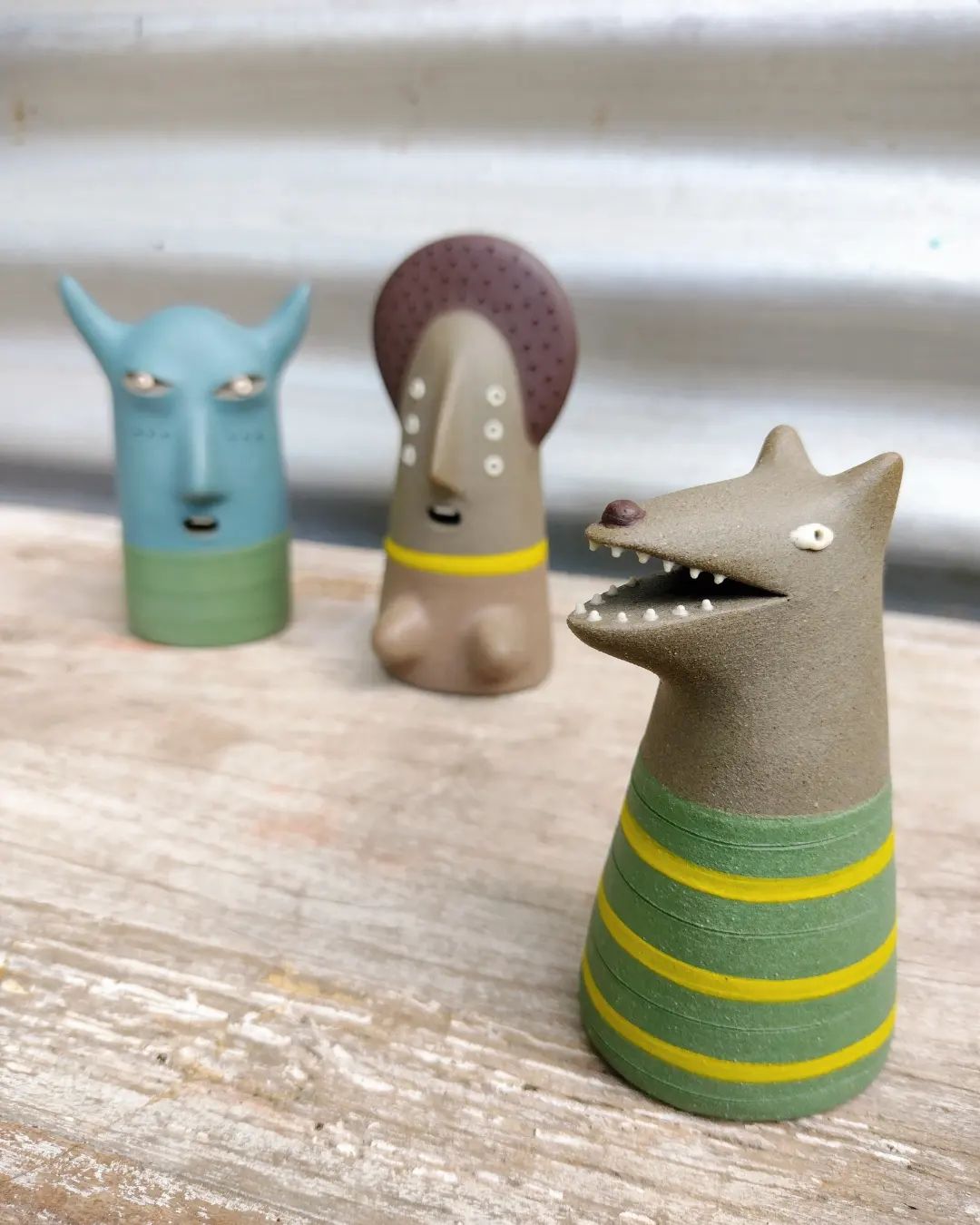 Amusing Ceramic Sculptures Of Quirky Creatures By Luciano Polverigiani (31)