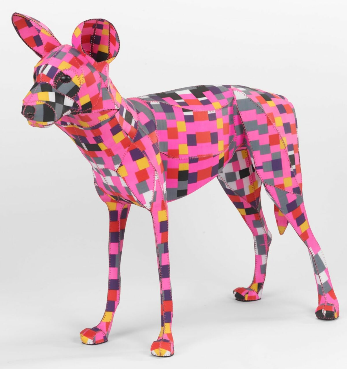 Stunning Three Dimensional Animal Paper Sculptures Decorated With Colorful Patterns By Anne Lemanski (10)