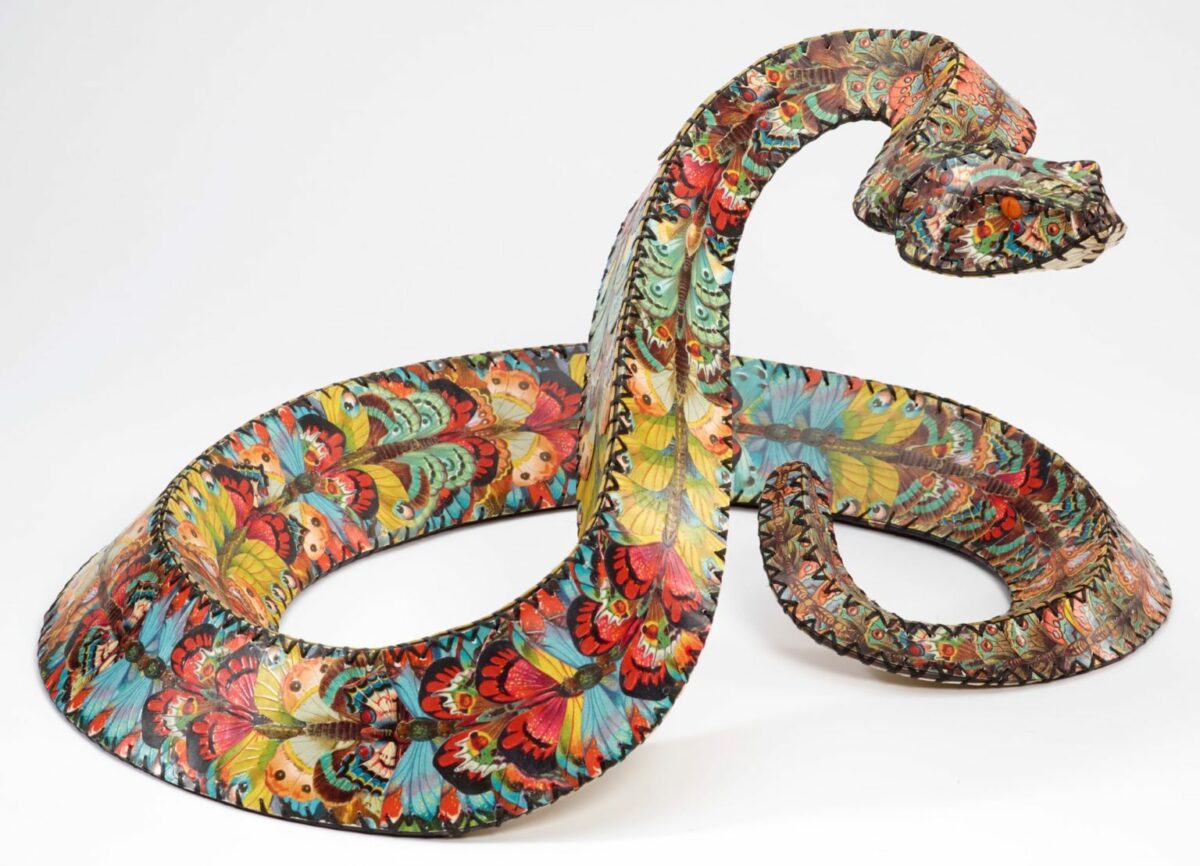 Stunning Three Dimensional Animal Paper Sculptures Decorated With Colorful Patterns By Anne Lemanski (9)