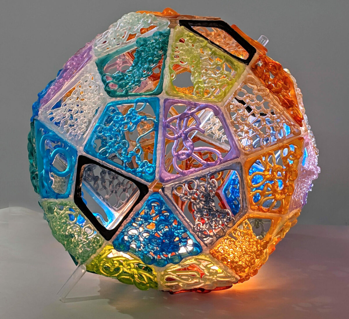 Knitted Glass, Fiber Inspired Sculptures By Carol Milne (20)